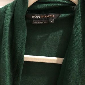 BCBG MaxAzria Hunter Green Sweater